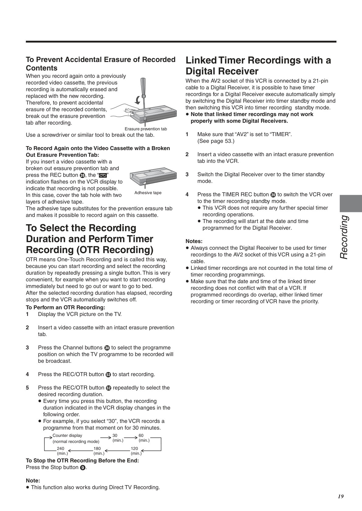 Panasonic NV-FJ760 VHS Owner Manual EN (Instant Download) - Image 4