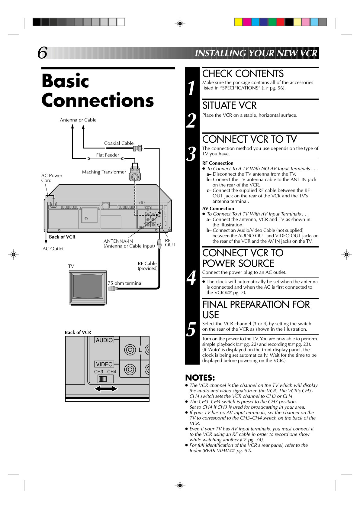 JVC HR-VP634U VHS Owner Manual EN (Instant Download) - Image 4