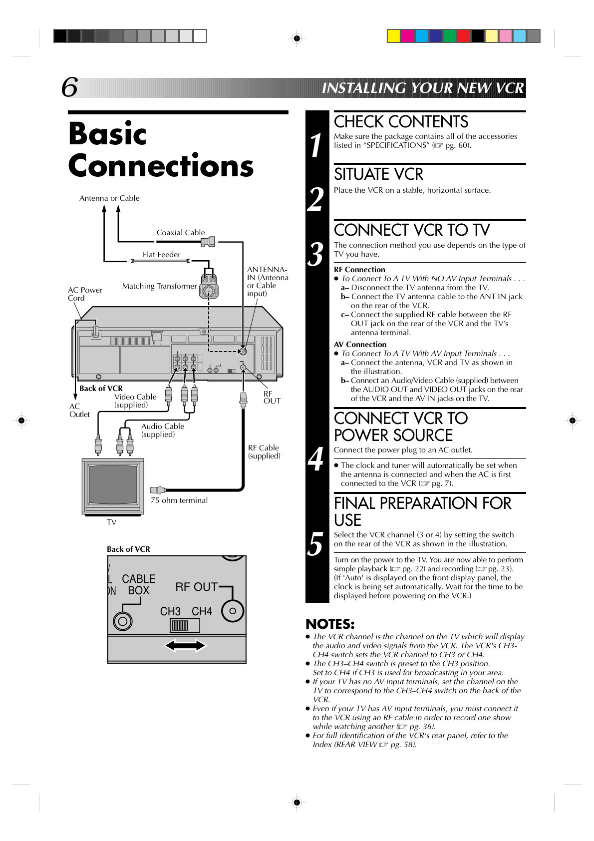 JVC HR-VP639U VHS Owner Manual EN (Instant Download) - Image 4