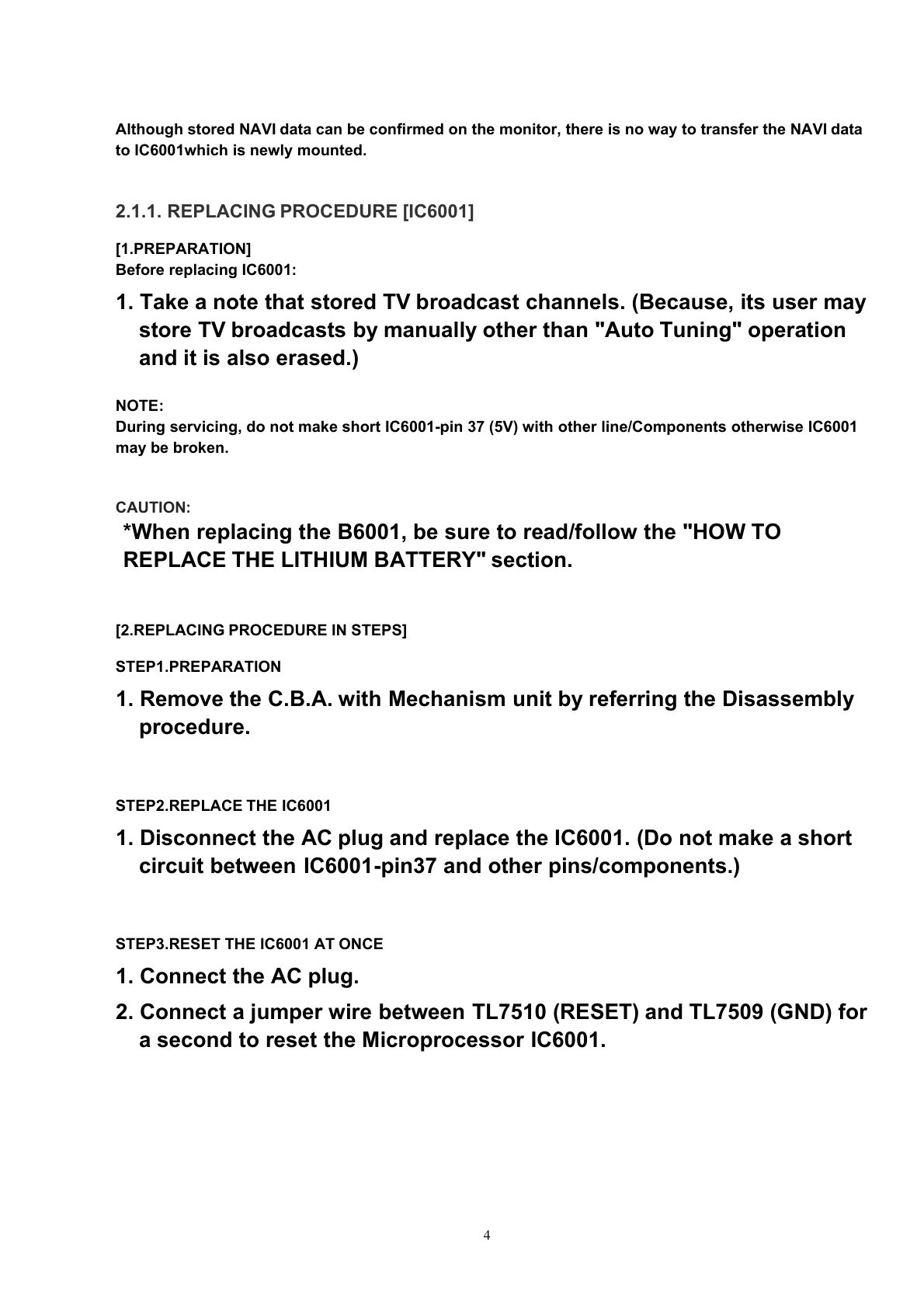 Panasonic NV-FJ630A VHS Service Manual EN (Instant Download) - Image 4