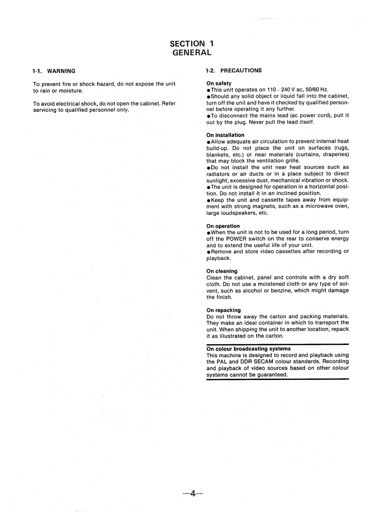 Sony SL-HF100ES SuperBeta Service Manual (Instant Download) - Image 4