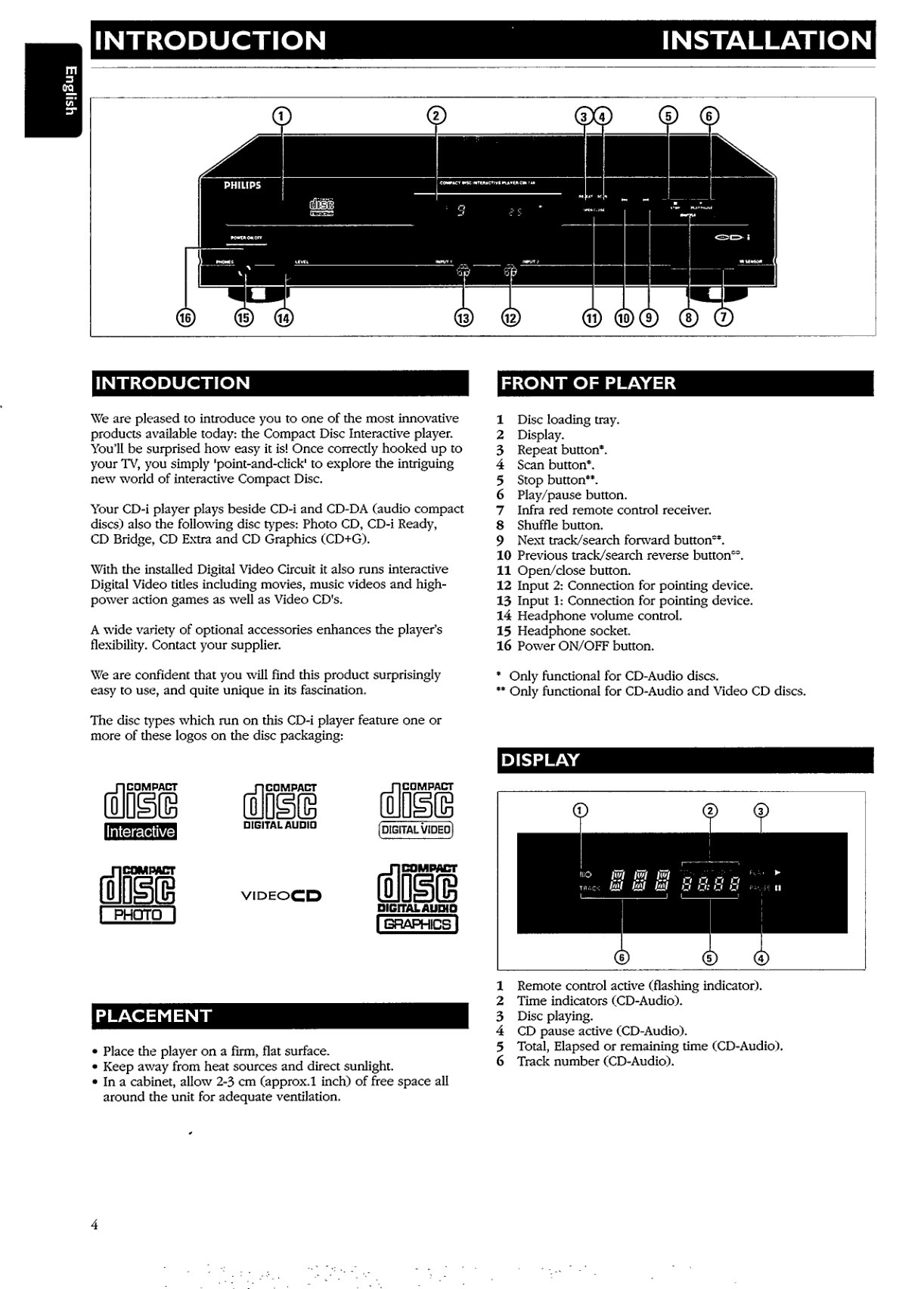 Philips CDI 740 CD-i Manual EN (Instant Download) - Image 4