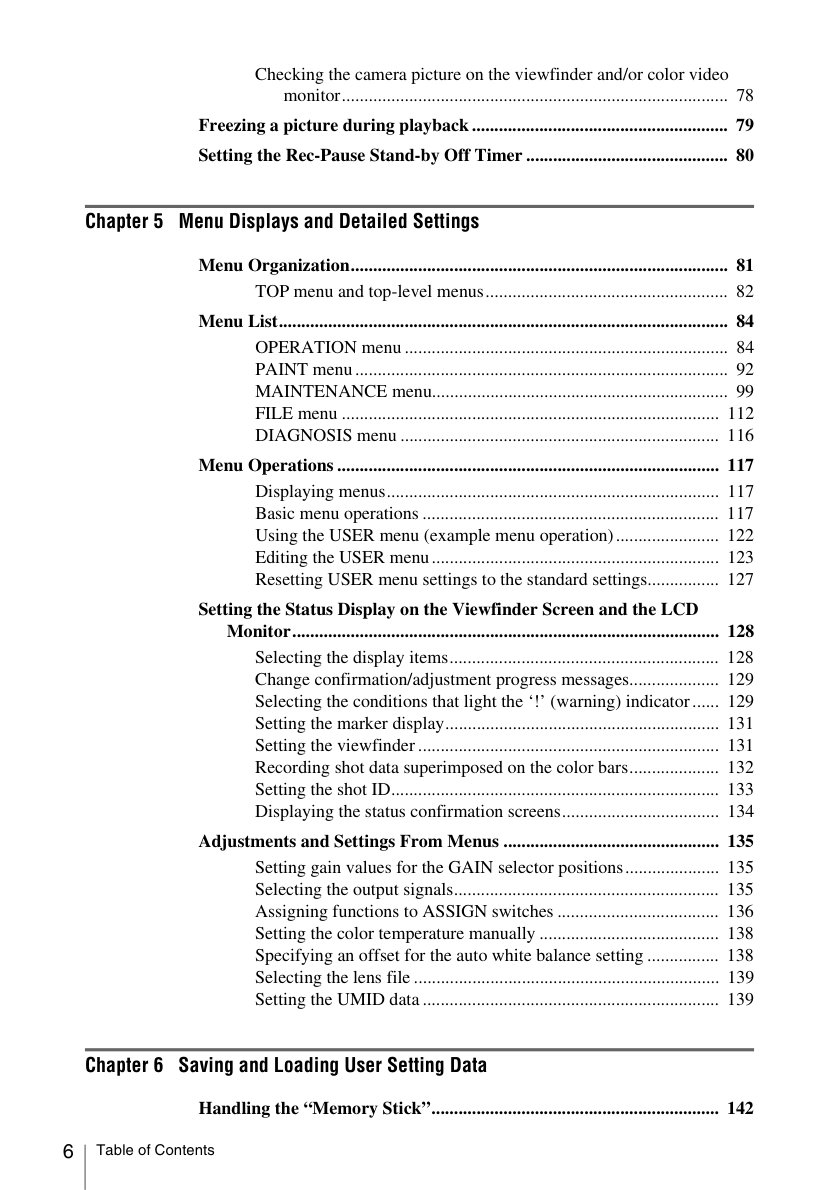 Sony HDW-650 HDCAM / XDCAM Owner Manual EN (Instant Download) - Image 4