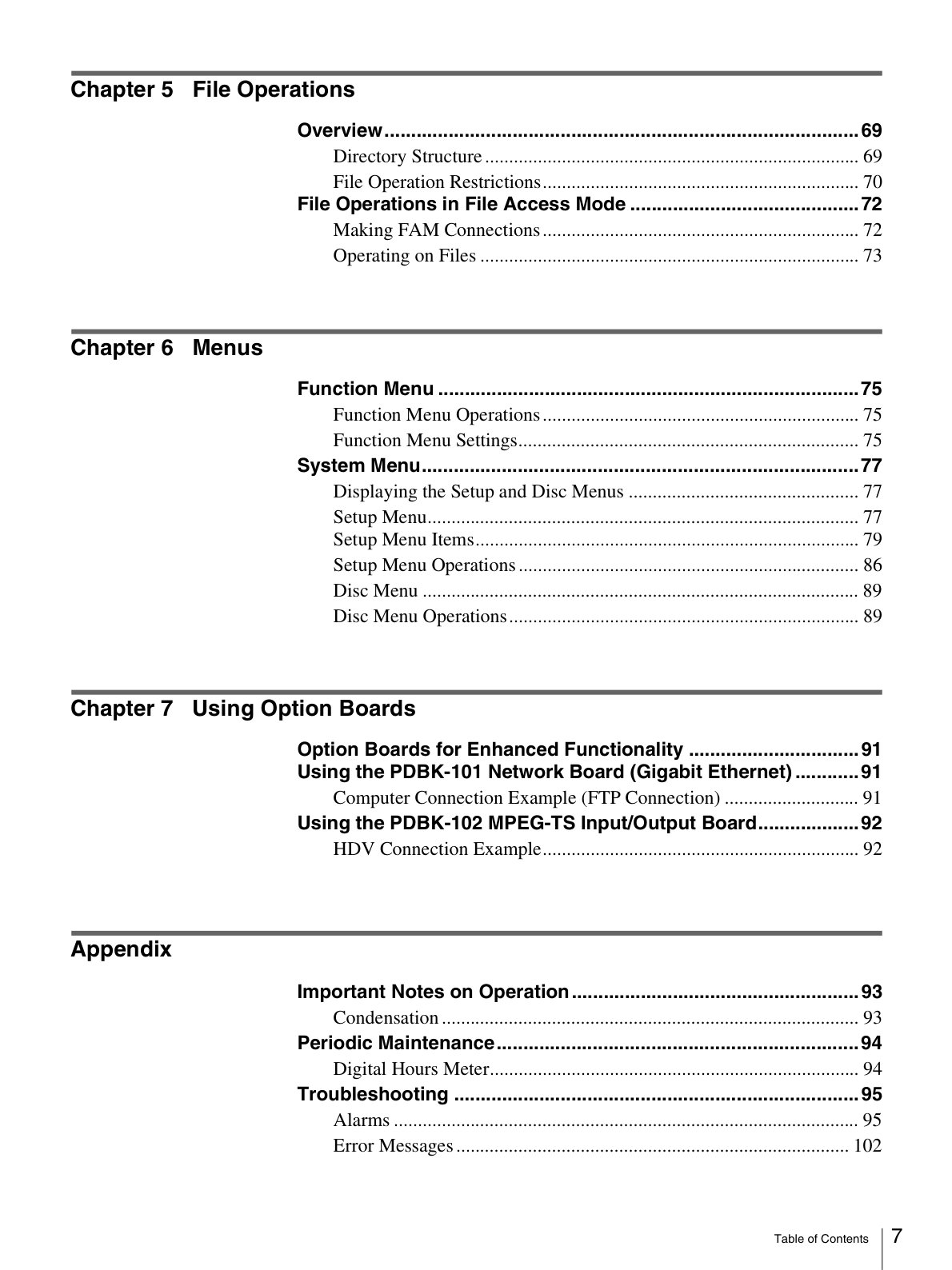 Sony PDW-F30 HDCAM / XDCAM Owner Manual EN (Instant Download) - Image 4