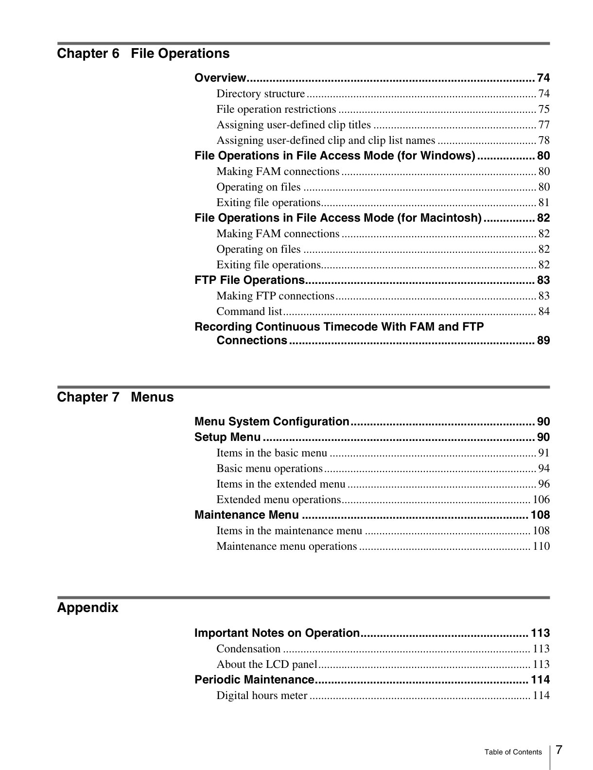 Sony PDW-HD1500 HDCAM / XDCAM Owner Manual EN (Instant Download) - Image 4