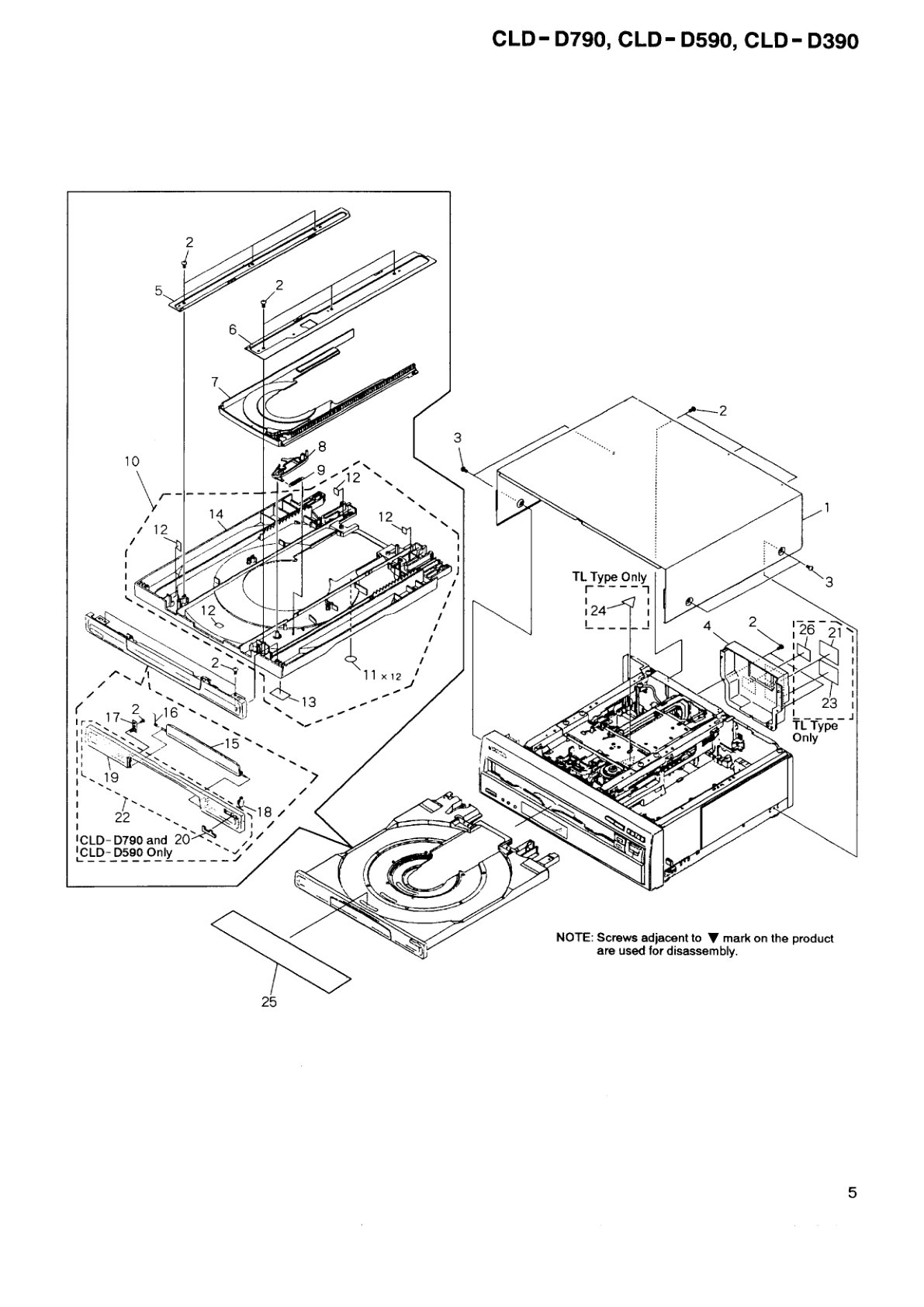 CLD-D790-EN Service Manual Scan (Instant Download) - Image 5