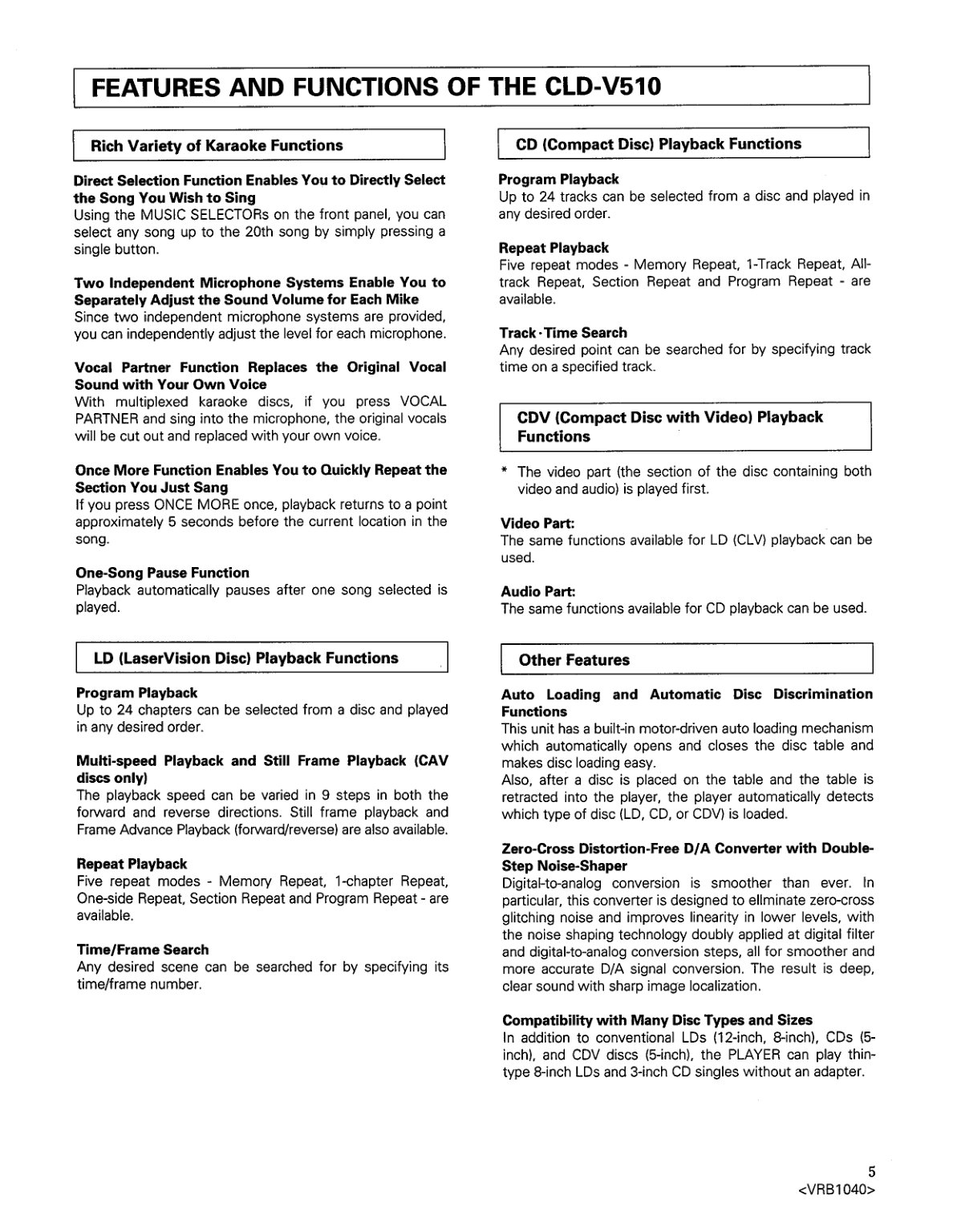 CLD-V510-EN Scan Manual (Instant Download) - Image 5