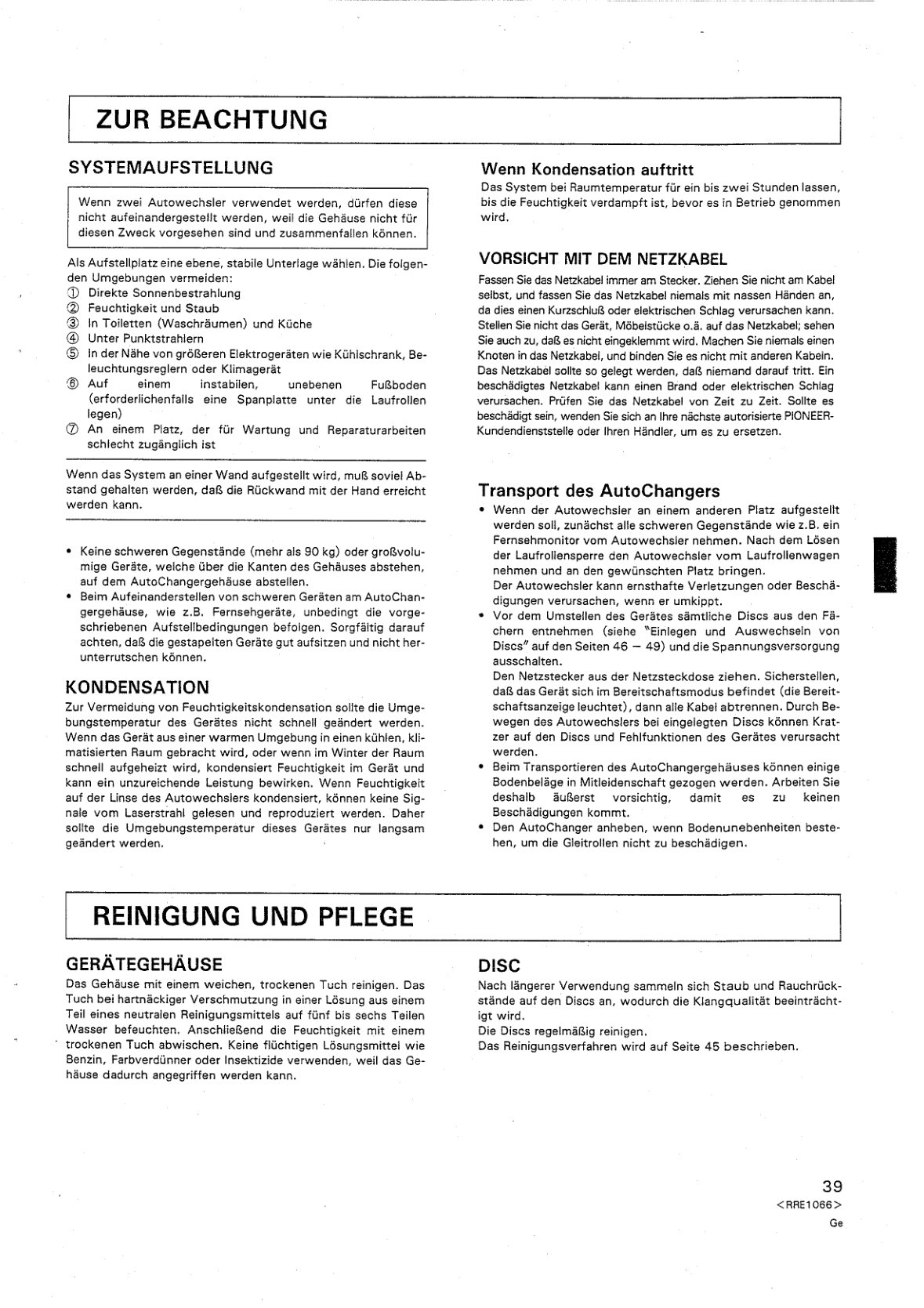 LC-V100-DE User Manual Scan (Instant Download) - Image 5