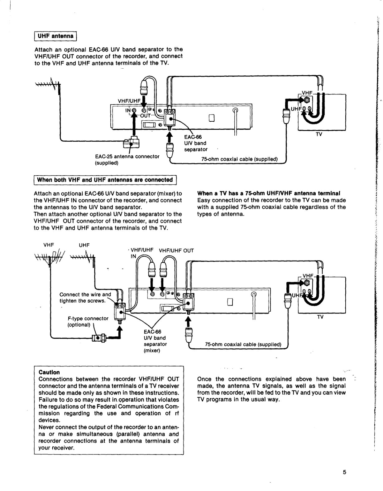 Sony SL-HFR70 SuperBeta Manual (Instant Download) - Image 5