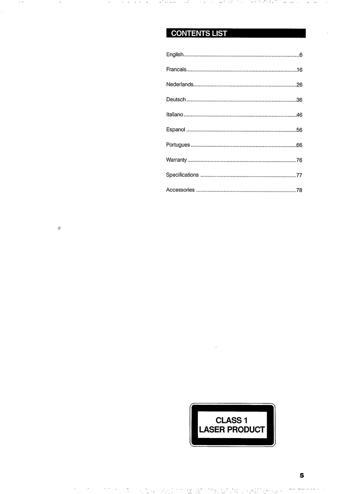 Philips CDI 350 CD-i Manual EN (Instant Download) - Image 5