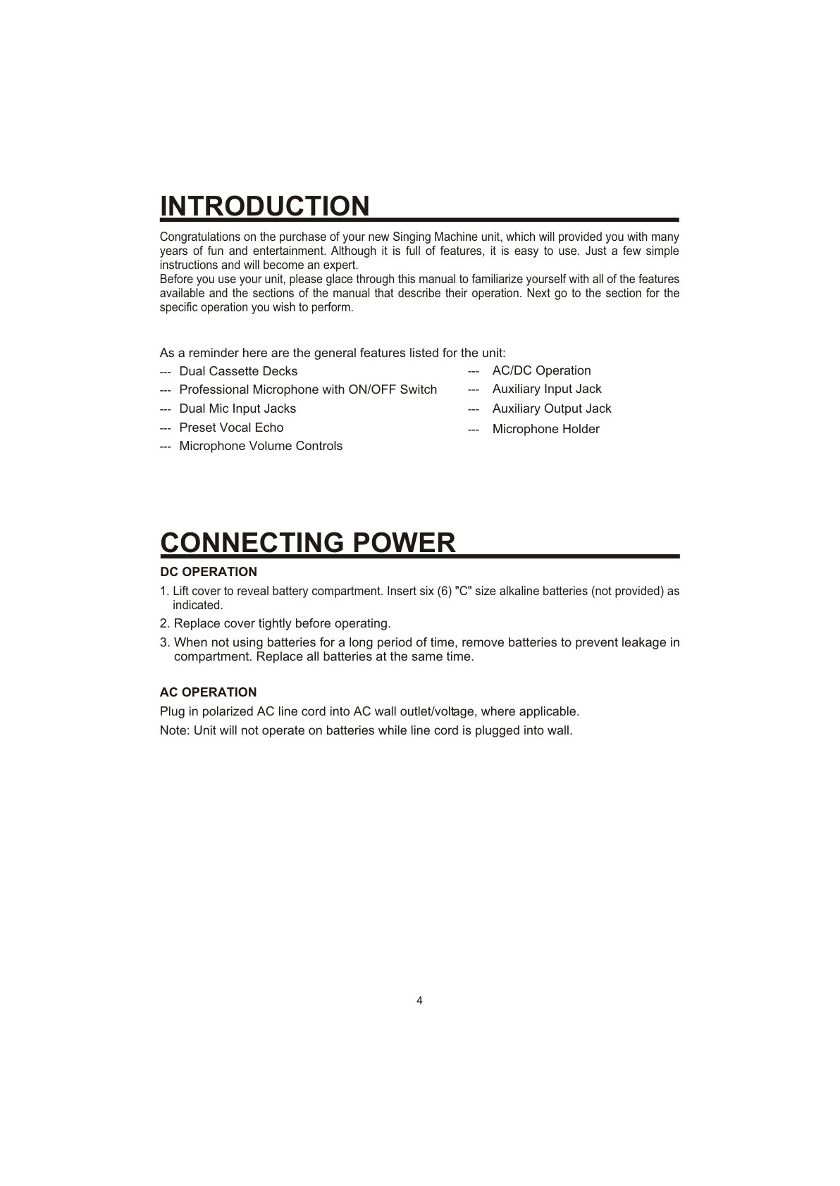 Singing Machine CD+G Karaoke Manual 4e341d (Instant Download) - Image 5