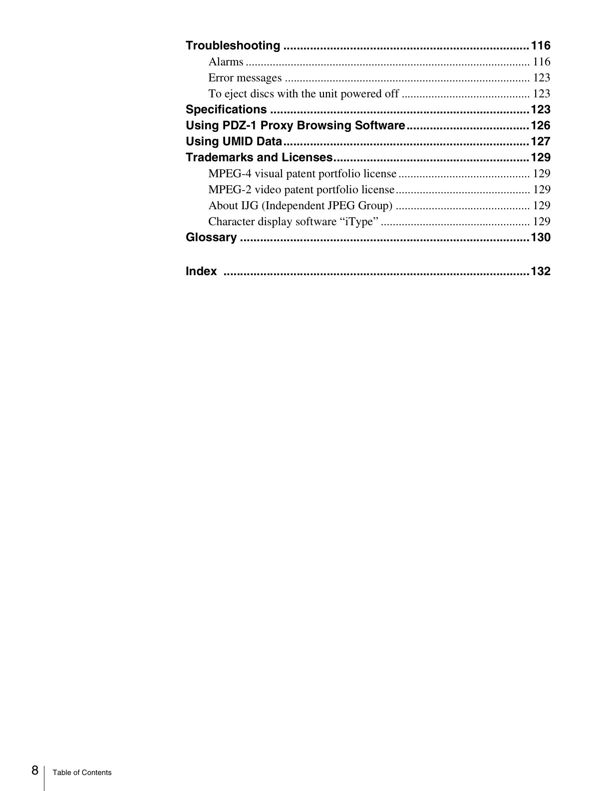 Sony PDW-HD1500 HDCAM / XDCAM Owner Manual EN (Instant Download) - Image 5