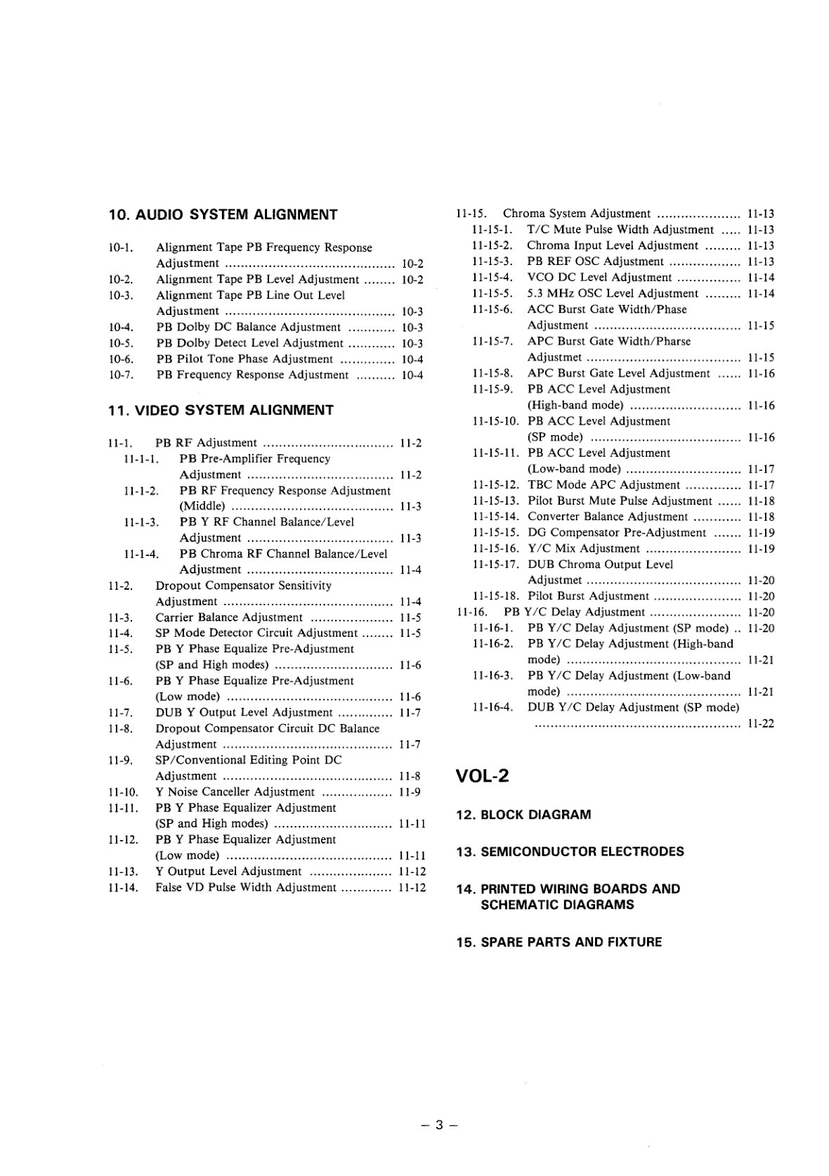 Sony VP-9000 U-matic Service Manual EN (Instant Download) - Image 5