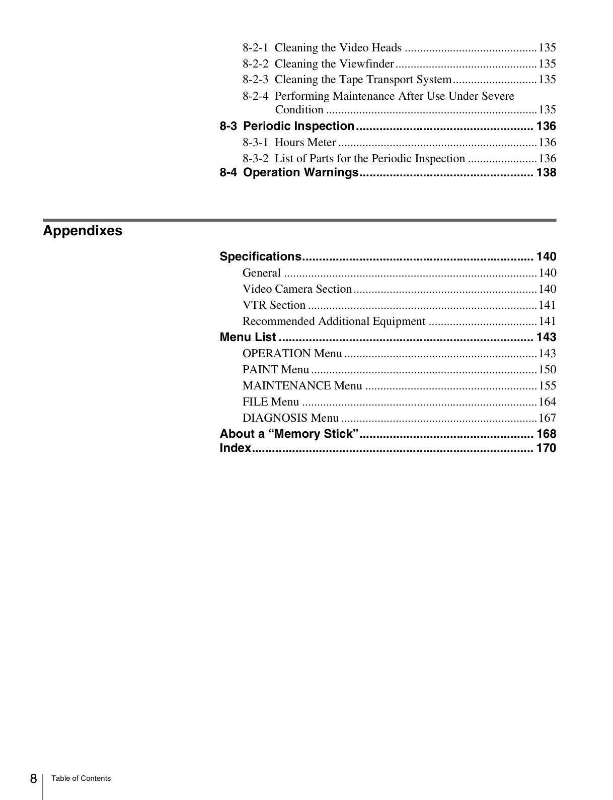 Sony HDW-790 HDCAM / XDCAM Owner Manual EN (Instant Download) - Image 6