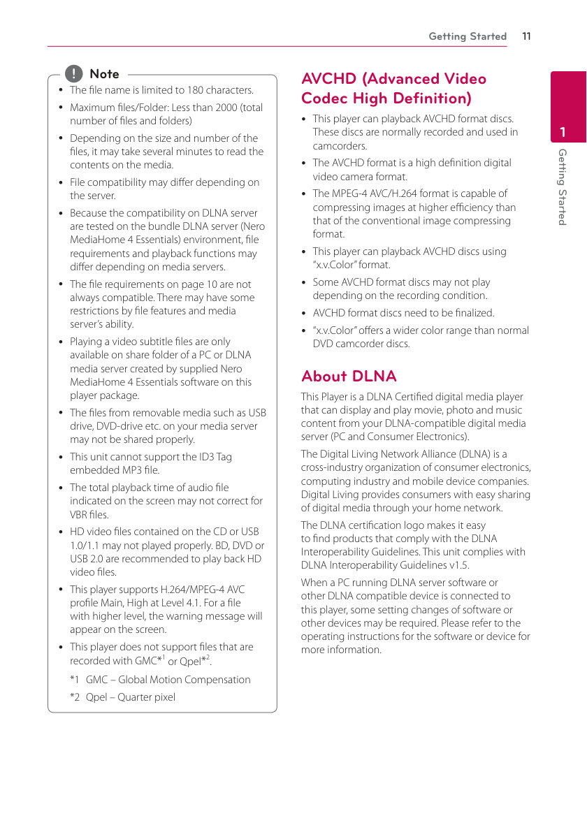 LG BD670 Blu-ray Player Owner Manual EN (Instant Download) - Image 5