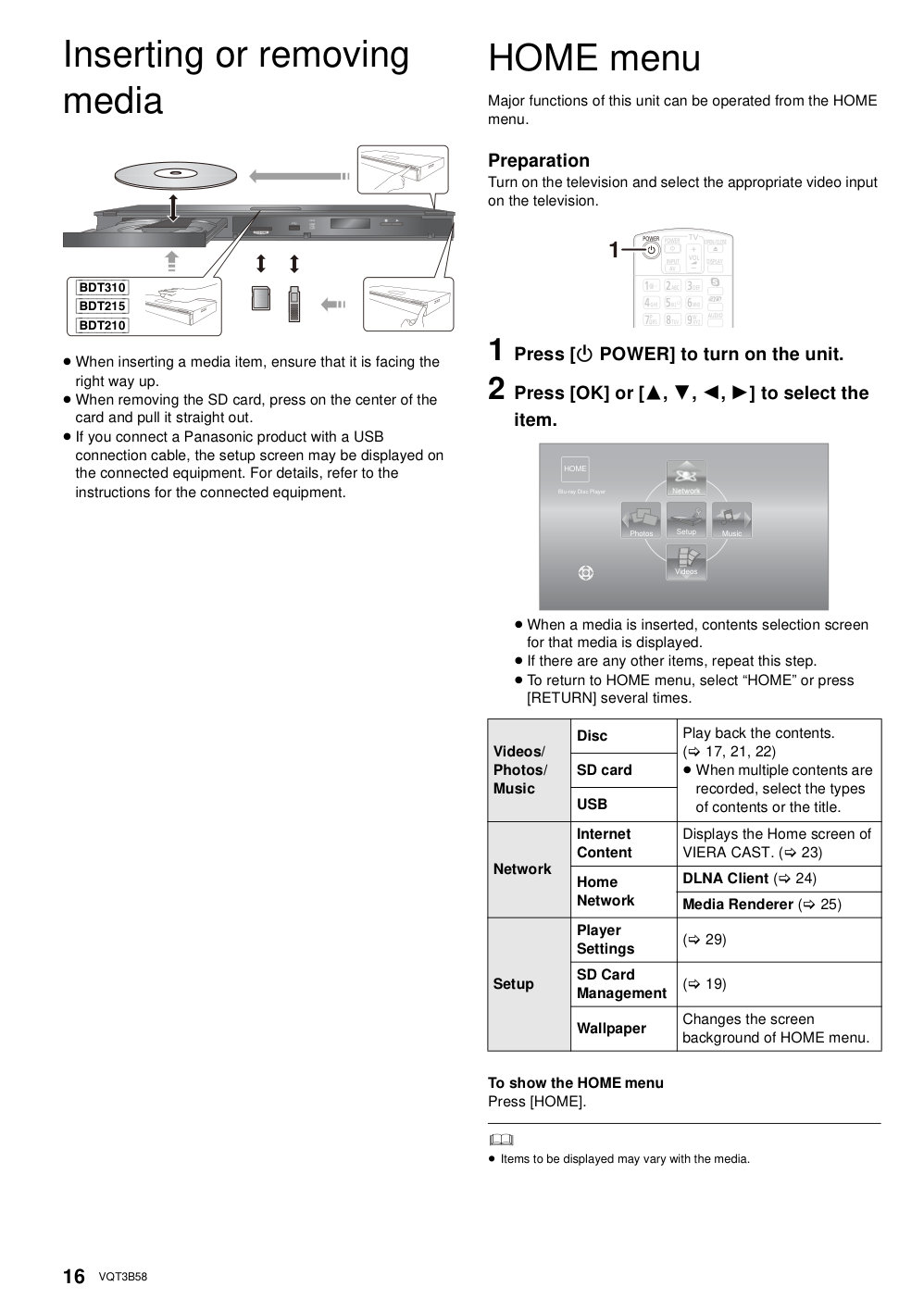 Panasonic DMP-BDT310 Blu-ray Player Owner Manual EN (Instant Download) - Image 6