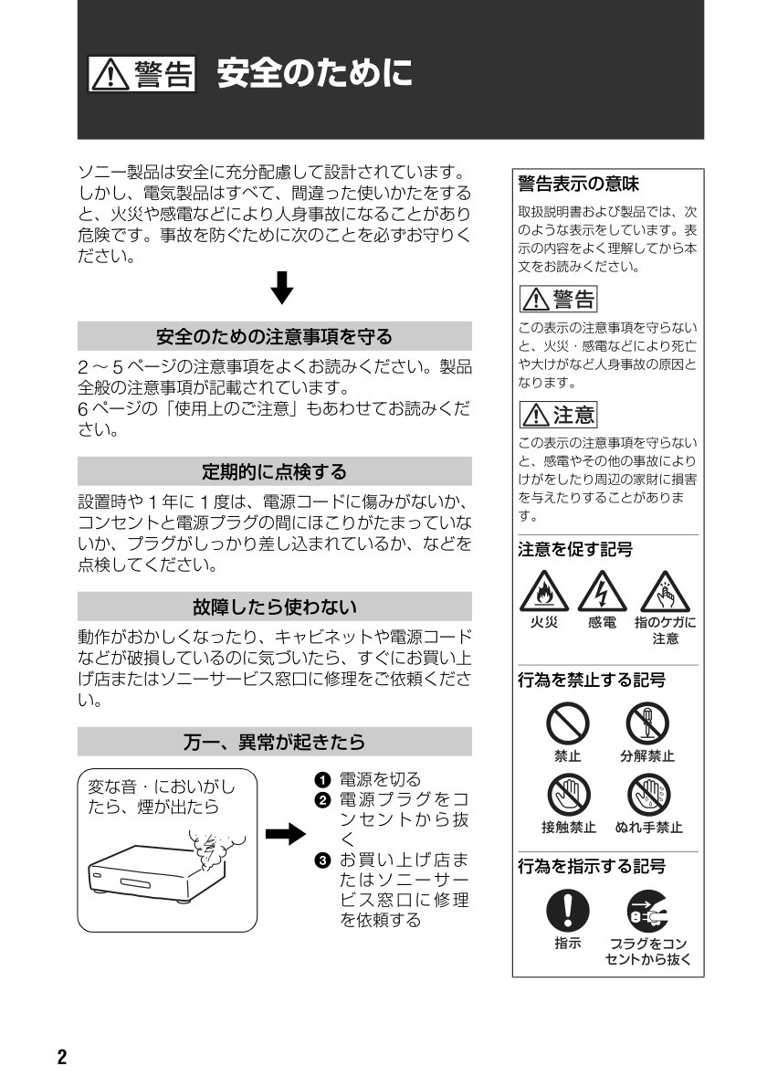 Sony BDP-S190 Blu-ray Player Owner Manual EN (Instant Download) - Image 2