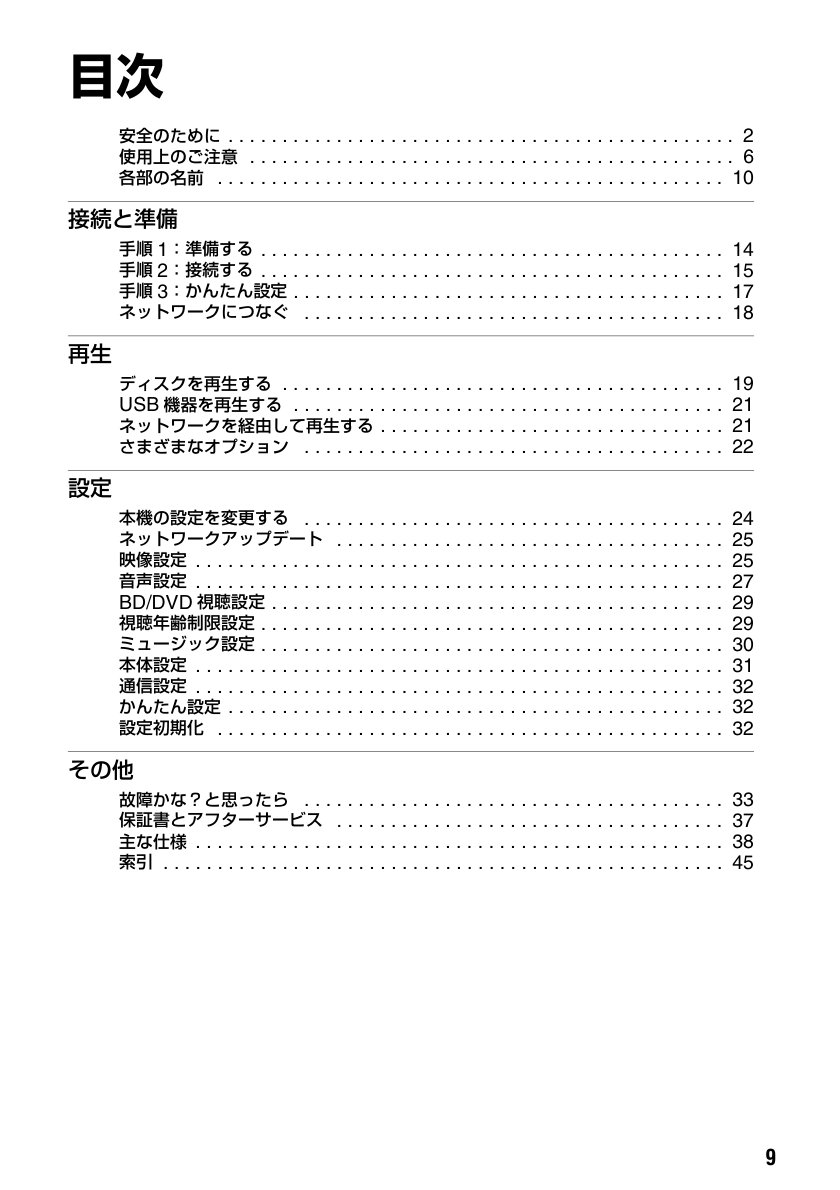 Sony BDP-S370 Blu-ray Player Owner Manual EN (Instant Download) - Image 3