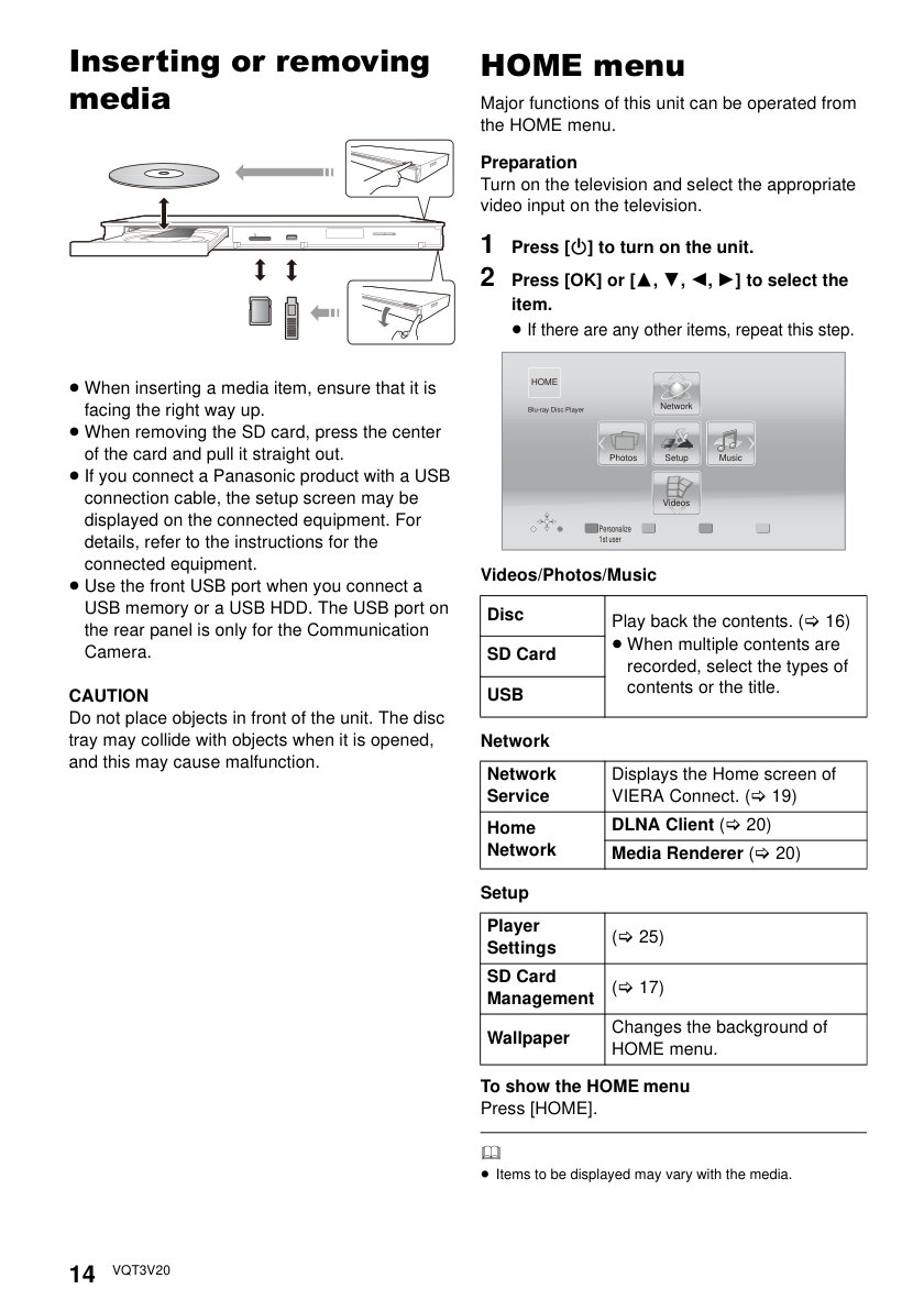Panasonic DMP-BDT220 Blu-ray Player Owner Manual EN (Instant Download) - Image 5