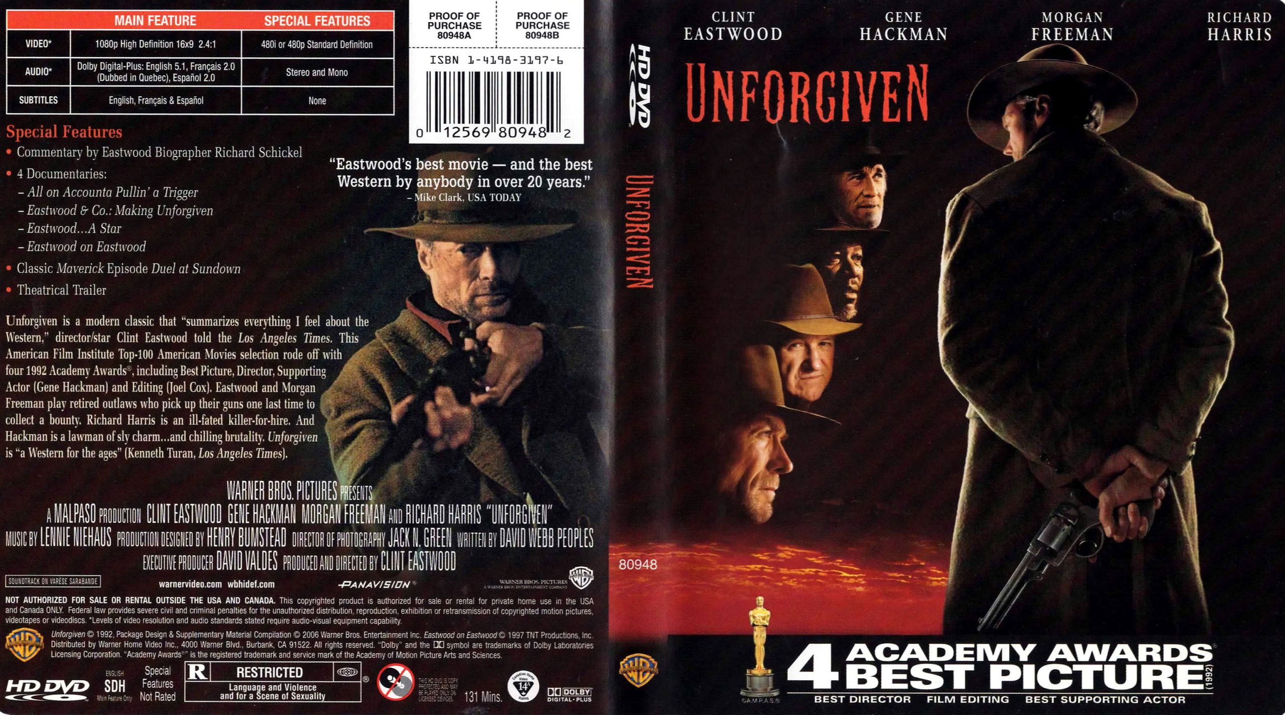 Unforgiven (US Import) (HD DVD) - Image 3